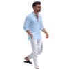 Bellstone Men's Solid Regular Fit Kurta - Image 2