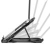 AmazonBasics 2-in-1 Laptop and Mobile Stand, Ergonomic, Adjustable Height, Anti-Slip Base, He... - Image 3