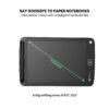 Portronics Ruffpad 8.5E Re-Writable LCD Writing Pad with Screen 21.5cm (8.5-inch) for Drawing... - Image 3
