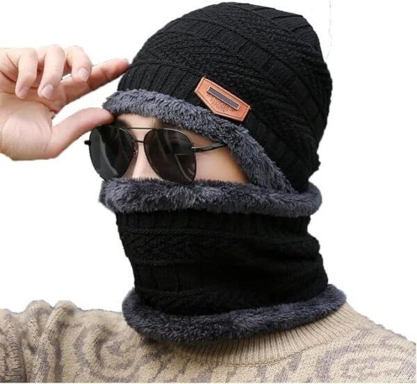Fitness Mantra® Beanie Cap & Muffler for Men &...