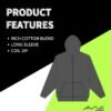 AWG ALL WEATHER GEAR Hoodies for Men Sweatshir... - Image 3