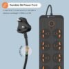 Portronics Power Plate 7 with 6 USB Port + 8 Power Sockets Smart Electric Universal Extension... - Image 2