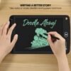 Portronics Ruffpad 8.5E Re-Writable LCD Writing Pad with Screen 21.5cm (8.5-inch) for Drawing... - Image 4