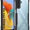 WOW Imagine Shock Proof Clear Back Case Mobile Cover for Samsung Galaxy M14 5G (Hard | Hybrid PC + TPU | Full Armour Device & Camera Protection | Black) - Image 3