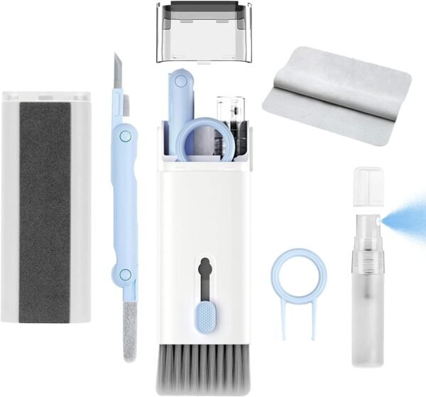 7 in 1 Electronic Cleaner Kit, Keyboard Cleaner Kit with Brush, 3 in 1 Cleaning Pen for AirPo...