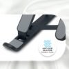Zebronics-NS1000 Laptop Stand Featuring Foldable Design, Anti-Slip Silicone Rubber Pads, Supp... - Image 6