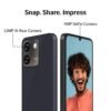 Lava O3 (Glossy Black, 4 GB RAM, 64 GB Storage) | Biggest 6.75" HD+ Display | 13MP AI Dual Rear Camera | 5000 mAh Battery | Secure Face Unlock | Fingerprint Reader | Charger & Phone-Cover in Box - Image 3