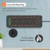Portronics Power Plate 7 with 6 USB Port + 8 Power Sockets Smart Electric Universal Extension... - Image 7