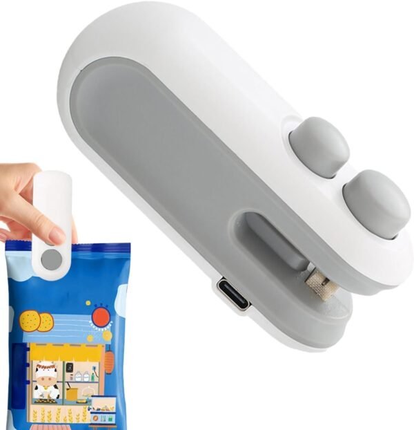 TECH LOGO ELECTRONICS Plastic Bags sealing machine mini Sealing Packet Sealer for Chips or ve...