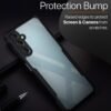 WOW Imagine Shock Proof Clear Back Case Mobile Cover for Samsung Galaxy M14 5G (Hard | Hybrid PC + TPU | Full Armour Device & Camera Protection | Black) - Image 7