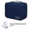 Seagull flight of fashion Double Layer Electronic Gadget Organizer Case, Cable Organizer Bag ... - Image 2