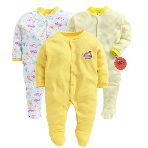 EIO® 100% Cotton Rompers Sleepsuits Jumpsuit N...