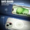 WOW IMAGINE Ultra-Hybrid Back Case Cover for iPhone 15 Compatible with MagSafe | Sleek Hard Crystal Clear Back | Drop & Camera Protection | Shockproof Mobile Case For iPhone 15 (PC & TPU, Transparent) - Image 6