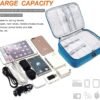 Seagull Flight of Fashion Double Layer Electronic Gadget Organizer Case, Cable Organizer Bag ... - Image 6