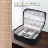 House of Quirk Polyester Electronics Accessories Organizer Bag, Universal Carry Travel Gadget... - Image 7