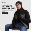 Boldfit Winter Cap set, Woolen Cap, Beanie Cap... - Image 3