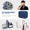Seagull flight of fashion Double Layer Electronic Gadget Organizer Case, Cable Organizer Bag ... - Image 4