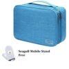 Seagull Flight of Fashion Double Layer Electronic Gadget Organizer Case, Cable Organizer Bag ... - Image 2