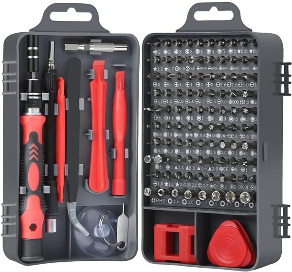 COOLCOLD Screw Driver Tool Set Kit, Tool Kit, 115 in 1 Screwdriver Set, Electronics Magnetic ...
