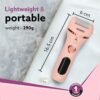 AGARO Callus Remover with 3 Interchangeable Head Rollers, Electronic Foot Scrubber For Callus... - Image 6