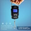 GLUN® Electronic Portable Digital LED Screen Luggage Weighing Scale, 50 kg/110 Lb For Multi-P... - Image 2