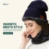 Boldfit Winter Cap set, Woolen Cap, Beanie Cap... - Image 4