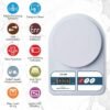 beatXP Kitchen Scale Multipurpose Portable Electronic Digital Weighing Scale | Weight Machine... - Image 3