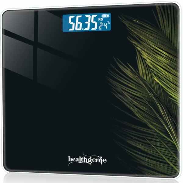 Healthgenie Weight Machine For Body Weight With 3 Yrs Warranty & Thick Tempered Glass Lcd Dis...