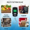 Aliston Electronic Portable Fishing Hook Type Digital LED Screen Luggage Weighing Scale, 50 k... - Image 5