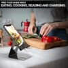ELV Mobile Phone Mount Tabletop Holder for Phones and Tablets - Black - Image 7