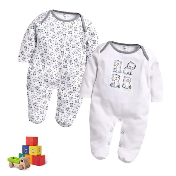 BabyGo Half Sleeves Baby Romper| 100% Cotton R...