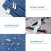 Seagull flight of fashion Double Layer Electronic Gadget Organizer Case, Cable Organizer Bag ... - Image 6