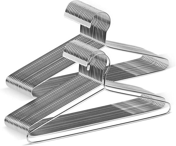 PulGos Heavy Duty Metal Clothes Hanger with Po...