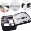 House of Quirk Polyester Electronics Accessories Organizer Bag, Universal Carry Travel Gadget... - Image 3