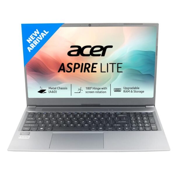 (Refurbished) Acer Aspire Lite AMD Ryzen 5-5625U Premium Thin and Light Laptop (16 GB RAM/512...