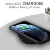Zapcase Rubber Carbon Fibre Rugged Armour Black Colour Back Cover Compatible for Oppo A37 / Oppo A37 - Image 6