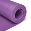 ❖ Pure EVA Yoga Mat with 4MM Anti Skid Yoga mat for Gym Workout Aerobics Yoga Mat for Men Women (4mm, Purple) - Image 2