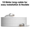 Sounce Cat6 Ethernet Cable, 10-Meter-High Speed 550MHZ / 10 Gigabit Speed UTP LAN Cable Netwo... - Image 4