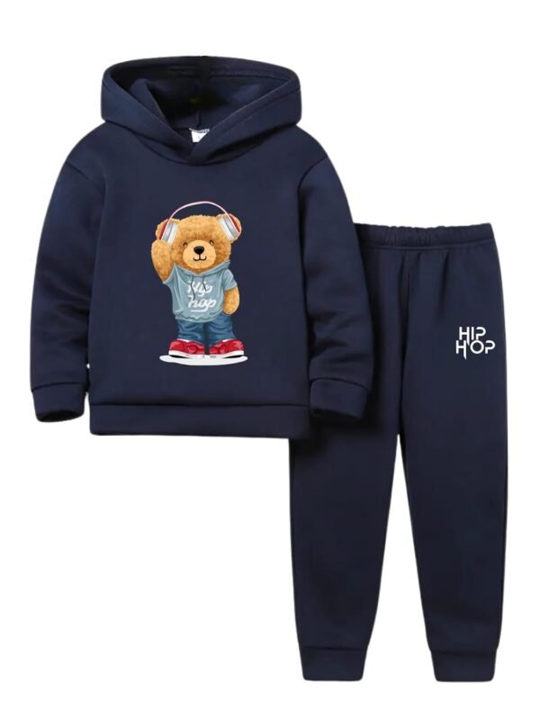 URBAN OX Trendy Printed Hoodie T-Shirt & Jogge...