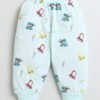 BUMZEE Aqua Blue Baby Boys Full Sleeves Cotton... - Image 4