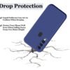 A rtistque Liquid Silicone Back Cover Case for Samsung Galaxy M30 Shockproof TPU Soft Flexible with Camera Protection - Blue - Image 4