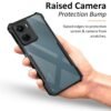 WOW IMAGINE Shock Proof Clear Back Case Mobile Cover for Vivo Y16 | Vivo Y56 | Vivo T2X (Hard | Hybrid PC + TPU | Full Armour Device & Camera Protection | Black) - Image 4