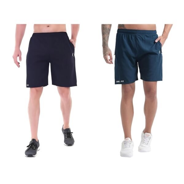BLUE STAR SHARK Athletic Sports Shorts for Men...