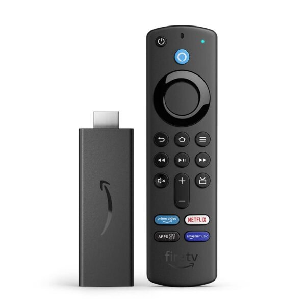 Amazon Fire TV Stick with Alexa Voice Remote (includes TV and app controls) | HD streaming de...