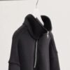 A to Z CREATION Solid Loose Fit Half Zip Sweat... - Image 3