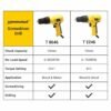 TOMAHAWK® T2246 Electric Screwdriver Drill Machine with 3-10mm Bits - 300Watt (Max Chuck Size... - Image 6