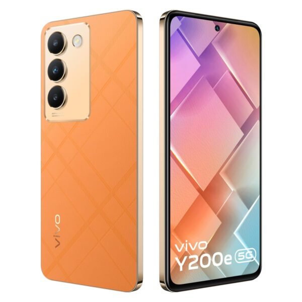 Vivo Y200e 5G (Saffron Delight, 6GB RAM, 128GB Storage) with No Cost EMI/Additional Exchange ...