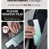 WOW IMAGINE Shock Proof Clear Back Case Mobile Cover for Oppo A52 (Hard | Hybrid PC + TPU | Full Armour Device & Camera Protection | Black) - Image 5