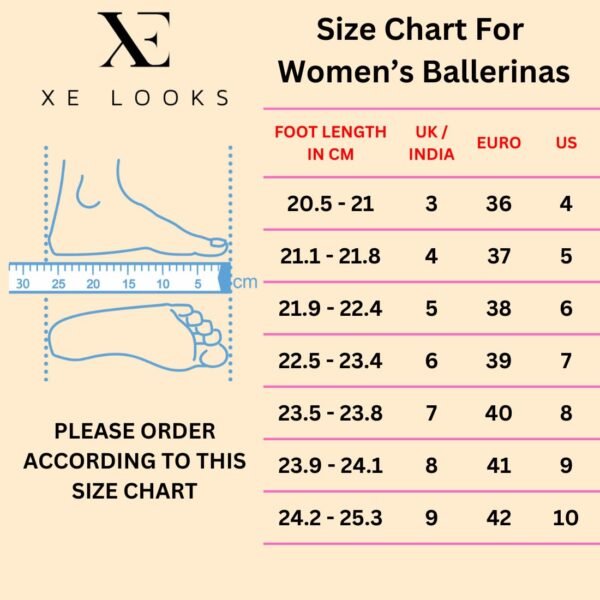 XE Looks Soft Stylish Casual Comfortable Flat Bellies Shoes for Women & Girls Footwear