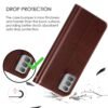 WOW IMAGINE Shock Proof Flip Cover Back Case Cover for Nokia G42 5G (Flexible | Leather Finish | Card Pockets Wallet & Stand | Chestnut Brown) - Image 4